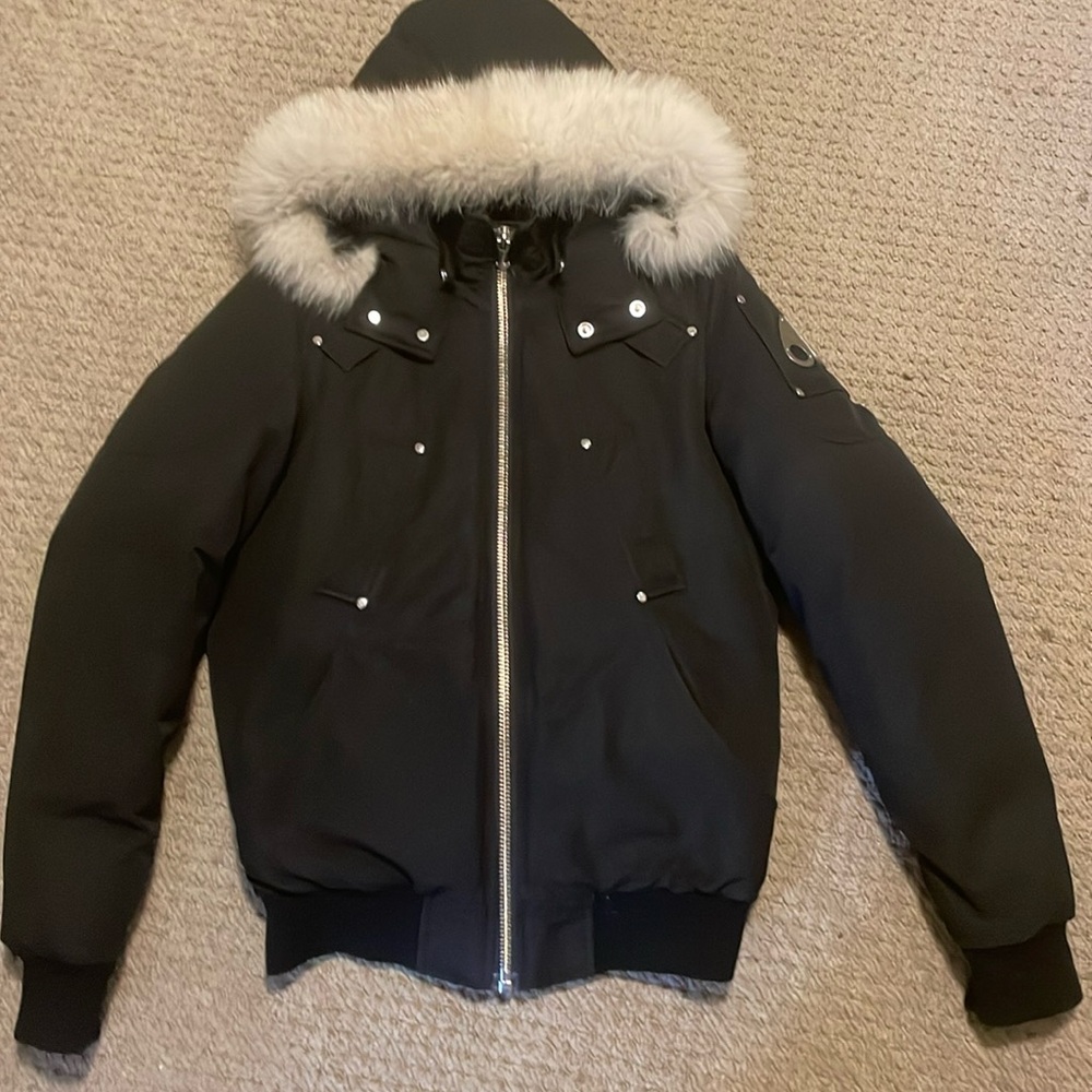 Moose knuckles bomber coat